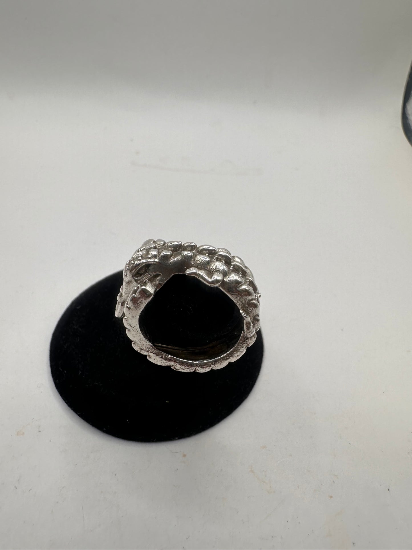 Adjustable Ring - Lonely Gator Ring (he’s clingy too) Solid Silver.