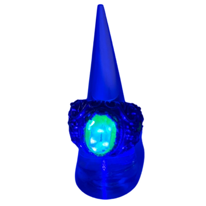 Uranium Glowing Glass Size 8.5 26g Ring